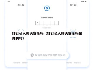 钉钉私人聊天安全吗（钉钉私人聊天安全吗是真的吗）