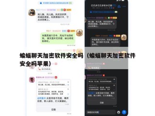 蝙蝠聊天加密软件安全吗（蝙蝠聊天加密软件安全吗苹果）