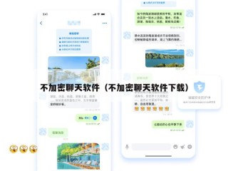 不加密聊天软件（不加密聊天软件下载）