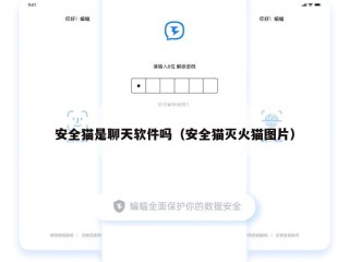 安全猫是聊天软件吗（安全猫灭火猫图片）