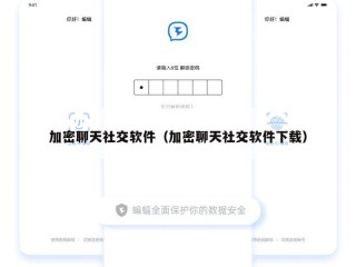 加密聊天社交软件（加密聊天社交软件下载）
