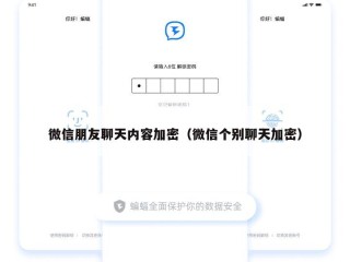 微信朋友聊天内容加密（微信个别聊天加密）
