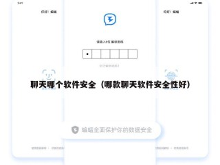 聊天哪个软件安全（哪款聊天软件安全性好）