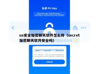 us安全加密聊天软件怎么样（secret加密聊天软件安全吗）