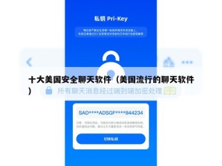 十大美国安全聊天软件（美国流行的聊天软件）