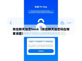 微信聊天加密hook（微信聊天加密码在哪里设置）
