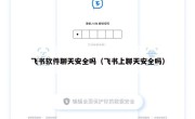 飞书软件聊天安全吗（飞书上聊天安全吗）