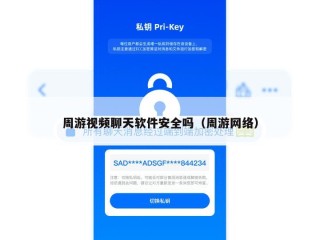 周游视频聊天软件安全吗（周游网络）