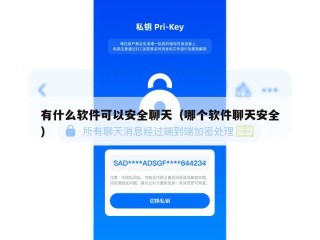 有什么软件可以安全聊天（哪个软件聊天安全）