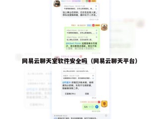 网易云聊天室软件安全吗（网易云聊天平台）
