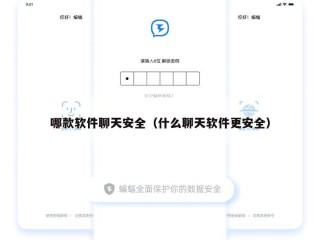 哪款软件聊天安全（什么聊天软件更安全）