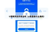 U易聊天软件安全吗（u易是做什么用的）