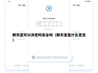聊天室可以涉密吗安全吗（聊天室是什么意思）