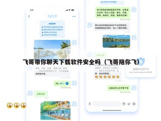 飞哥带你聊天下载软件安全吗（飞哥陪你飞）