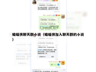 蝙蝠侠聊天群小说（蝙蝠侠加入聊天群的小说）
