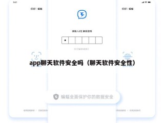 app聊天软件安全吗（聊天软件安全性）