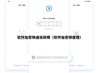 软件加密锁通讯故障（软件加密锁原理）