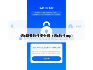语c聊天软件安全吗（语c软件mp）