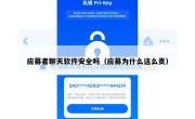 应募者聊天软件安全吗（应募为什么这么贵）