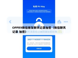 OPPR9微信朋友聊天记录加密（微信聊天记录 加密）