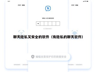 聊天隐私又安全的软件（有隐私的聊天软件）