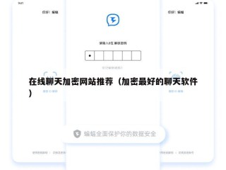 在线聊天加密网站推荐（加密最好的聊天软件）