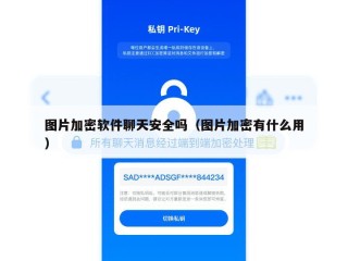 图片加密软件聊天安全吗（图片加密有什么用）