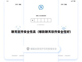 聊天软件安全性高（哪款聊天软件安全性好）