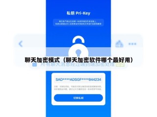 聊天加密模式（聊天加密软件哪个最好用）