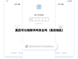 美团可以陪聊天吗安全吗（美团陪练）