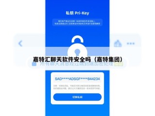 嘉特汇聊天软件安全吗（嘉特集团）