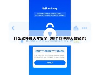 什么软件聊天才安全（哪个软件聊天最安全）