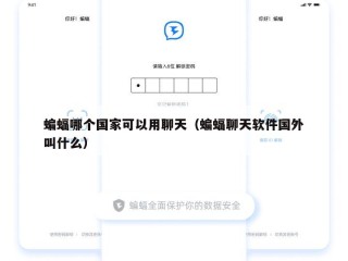 蝙蝠哪个国家可以用聊天（蝙蝠聊天软件国外叫什么）