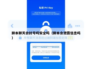 脚本聊天会封号吗安全吗（脚本会泄露信息吗）