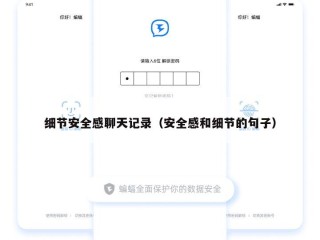 细节安全感聊天记录（安全感和细节的句子）