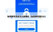 加密聊天系统怎么部署的（加密聊天是什么）