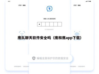 鹰队聊天软件安全吗（鹰和鹰app下载）