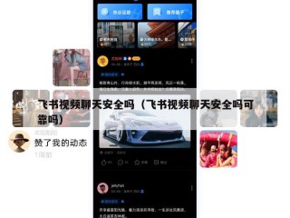 飞书视频聊天安全吗（飞书视频聊天安全吗可靠吗）