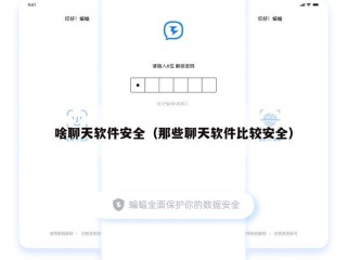啥聊天软件安全（那些聊天软件比较安全）