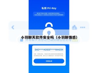 小羽聊天软件安全吗（小羽聊情感）