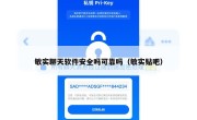 敏实聊天软件安全吗可靠吗（敏实贴吧）