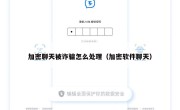 加密聊天被诈骗怎么处理（加密软件聊天）