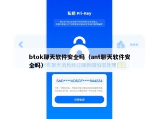 btok聊天软件安全吗（ant聊天软件安全吗）