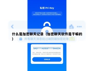 什么是加密聊天记录（加密聊天软件是干嘛的）