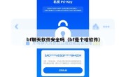 bf聊天软件安全吗（bf是个啥软件）