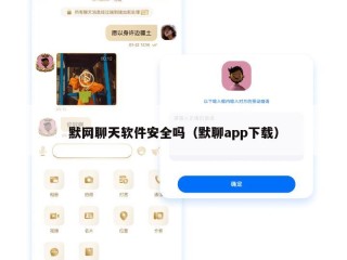 默网聊天软件安全吗（默聊app下载）