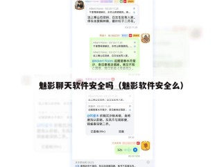 魅影聊天软件安全吗（魅影软件安全么）