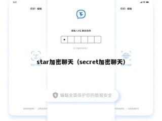 star加密聊天（secret加密聊天）