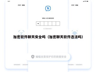 加密软件聊天安全吗（加密聊天软件违法吗）