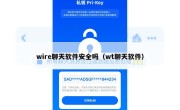 wire聊天软件安全吗（wt聊天软件）